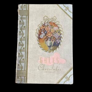 Vintage Gales Chocolates Candy Box Sweetest Story Book EMPTY Confectionary READ